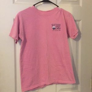 Pink Southern Fried Cotton T-Shirt